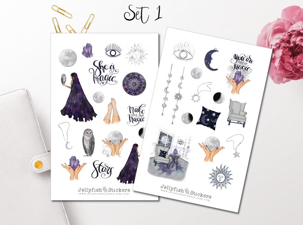 Girls Magic Sticker Set